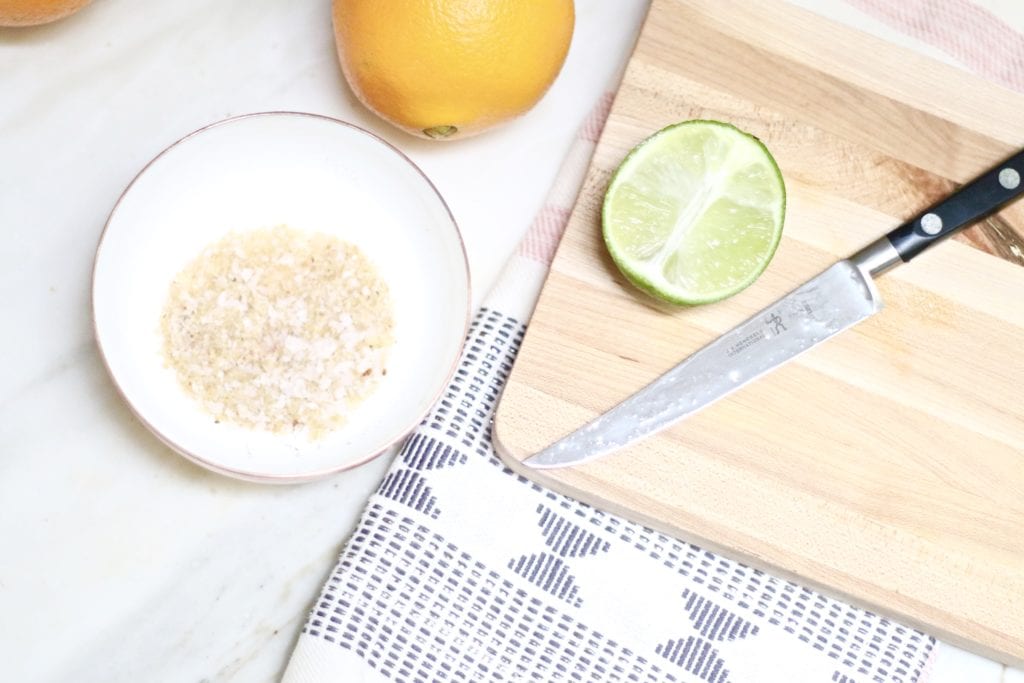 Citrus Margaritas with Cayenne Pepper Salt