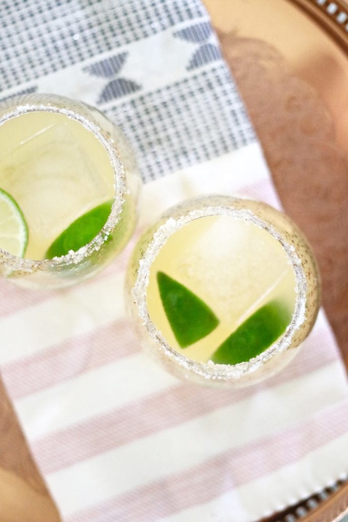 Citrus Margaritas with Cayenne Pepper Salt