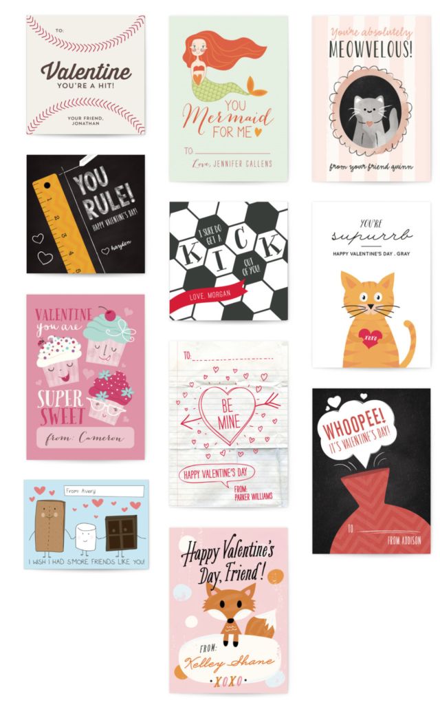 Minted Classroom Valentines