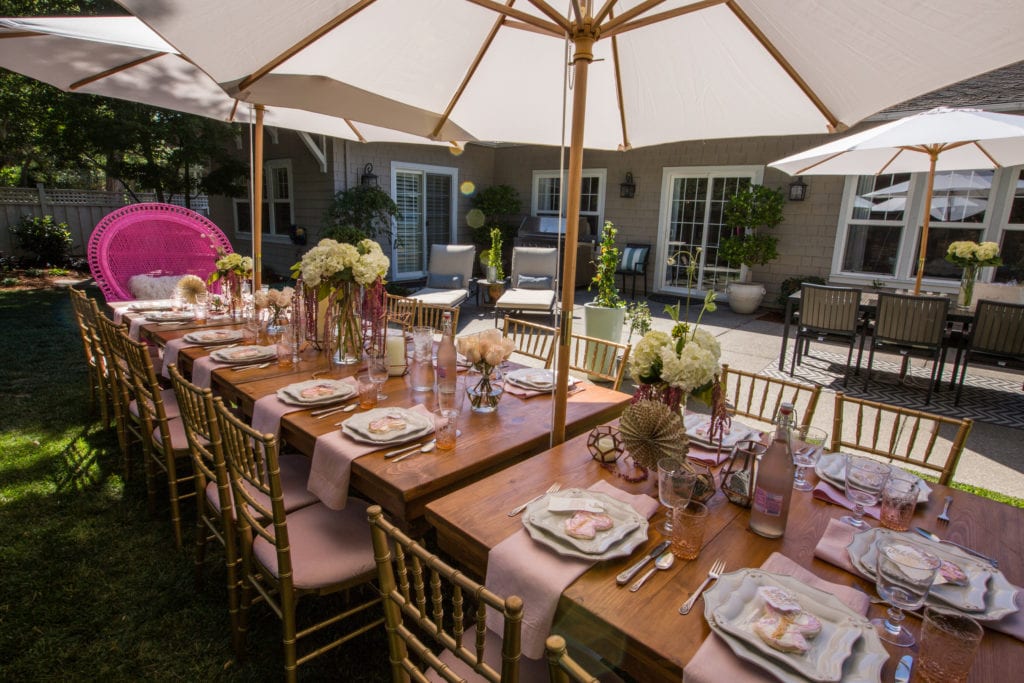 garden bridal shower