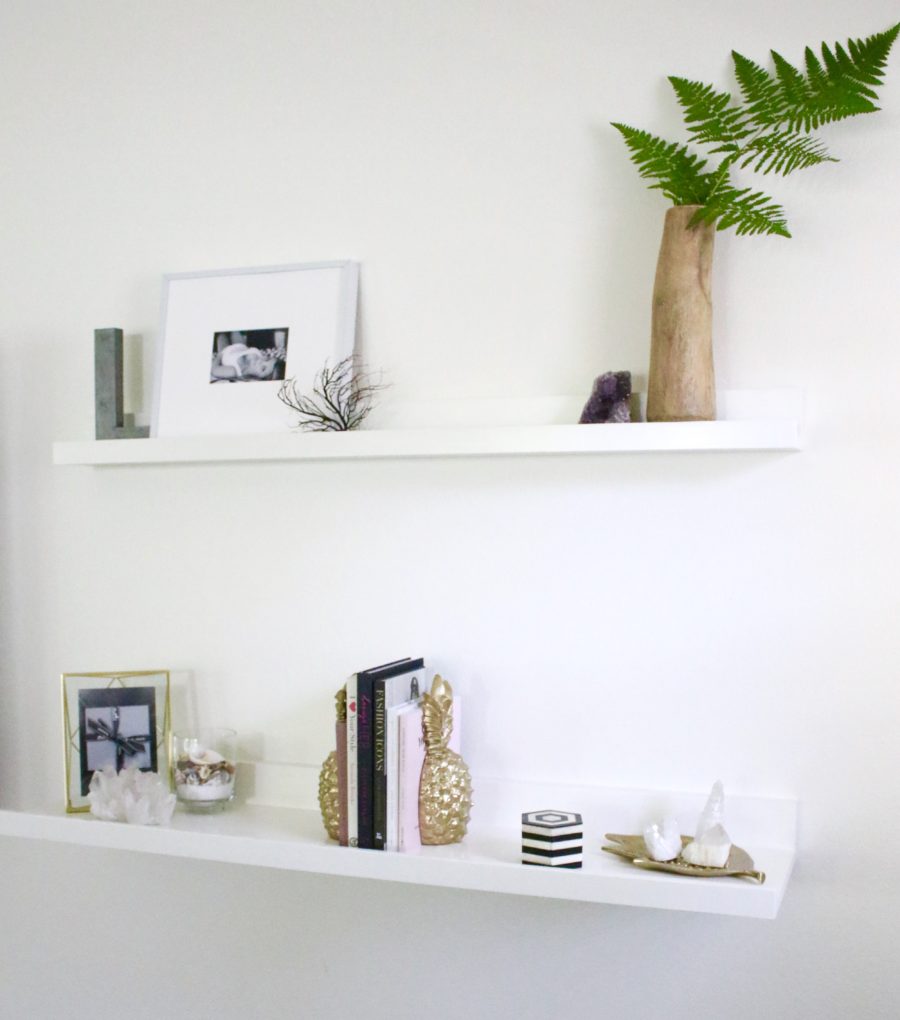 Springtime Shelf Styling