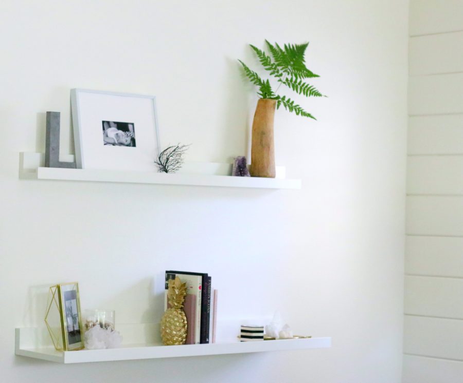 Springtime Shelf Styling