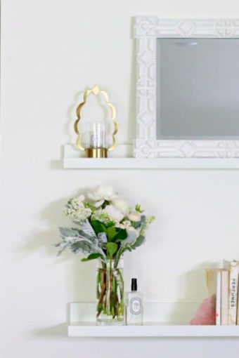 Springtime Shelf Styling