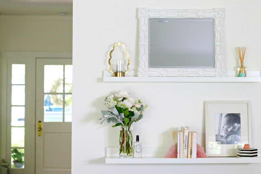 Springtime Shelf Styling