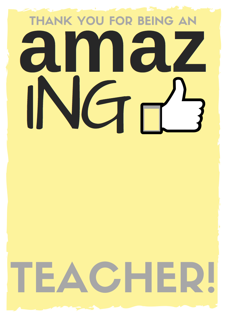 teacher gift card printables