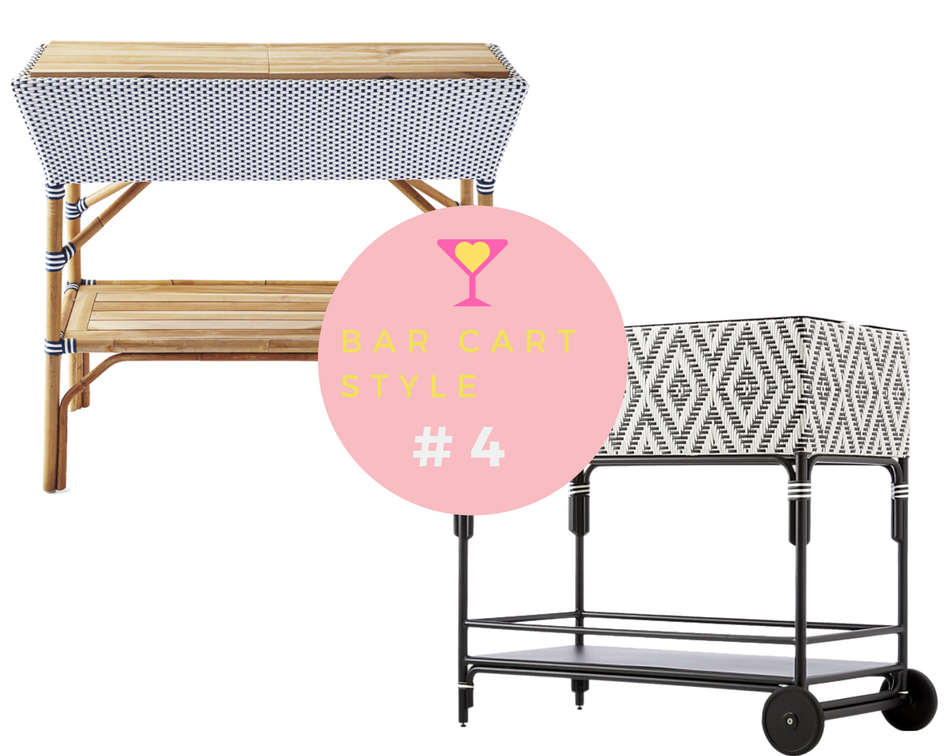 Bar Cart Style: High vs. Low