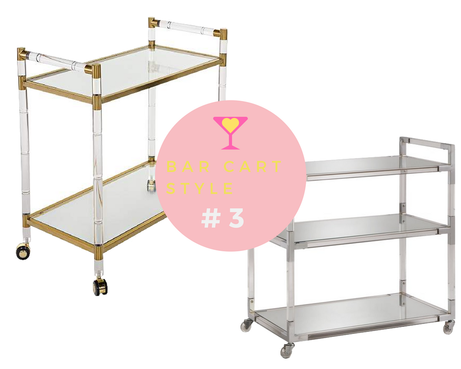 Bar Cart Style: High vs. Low