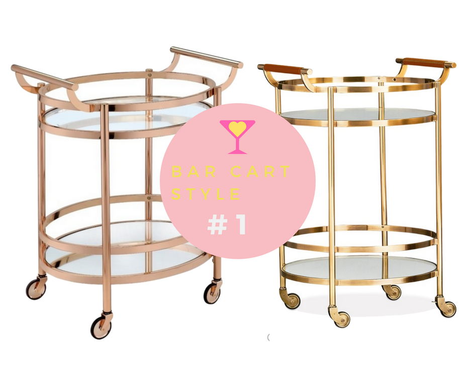 Bar Cart Style: High vs. Low