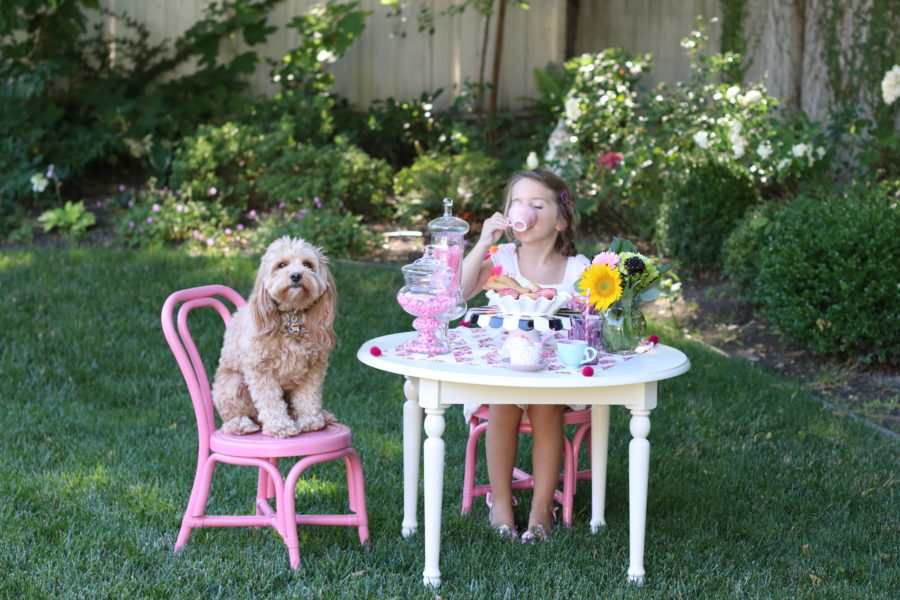 Garden Ice Cream Party and Recipe