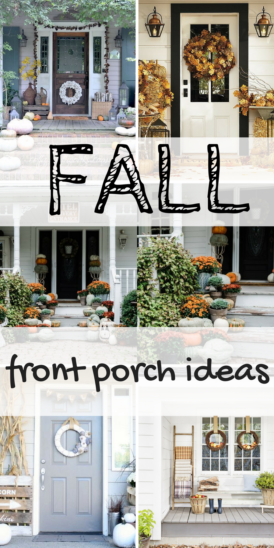 decorate porch fall