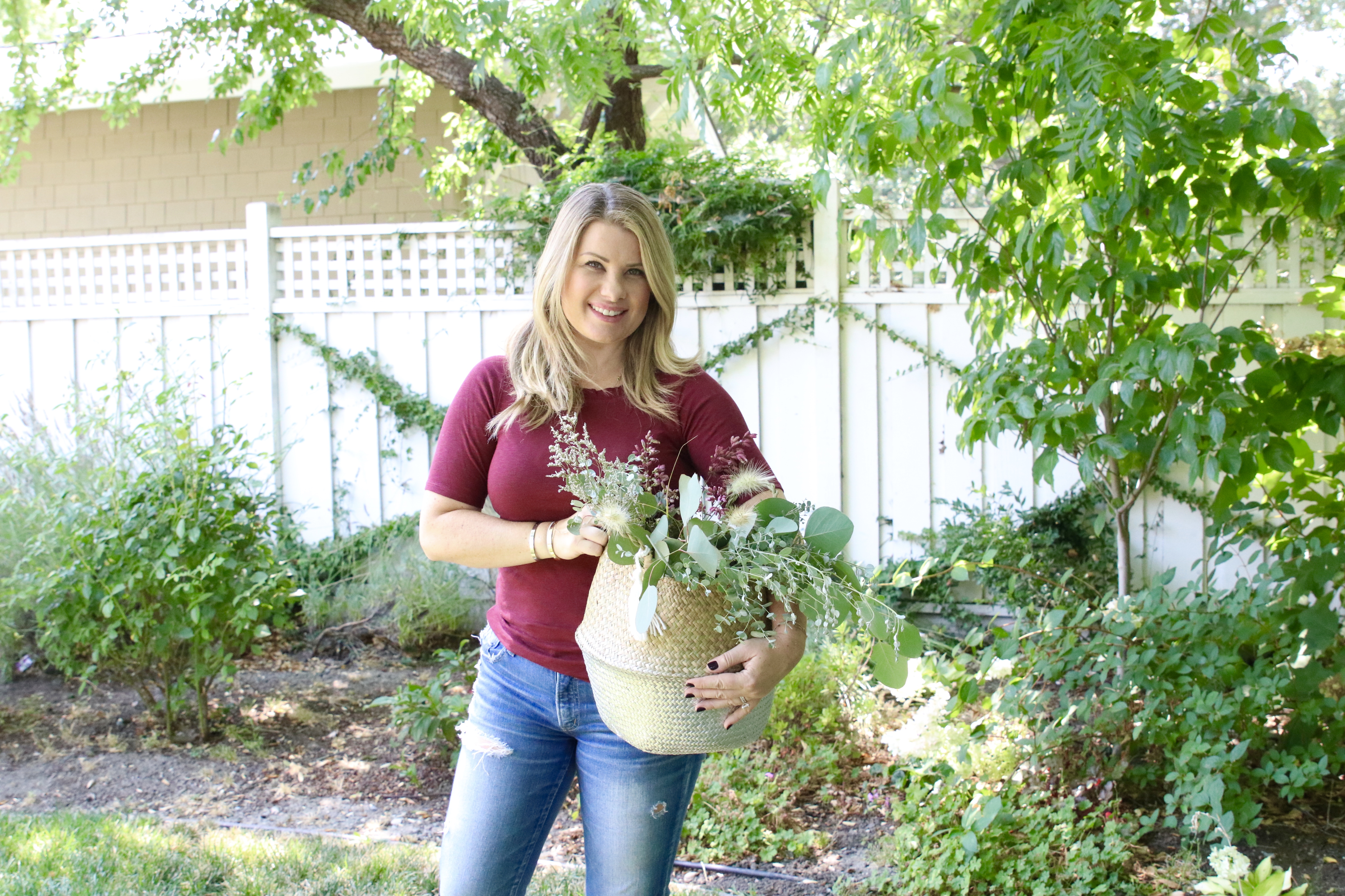 diy eucalyptus wreath