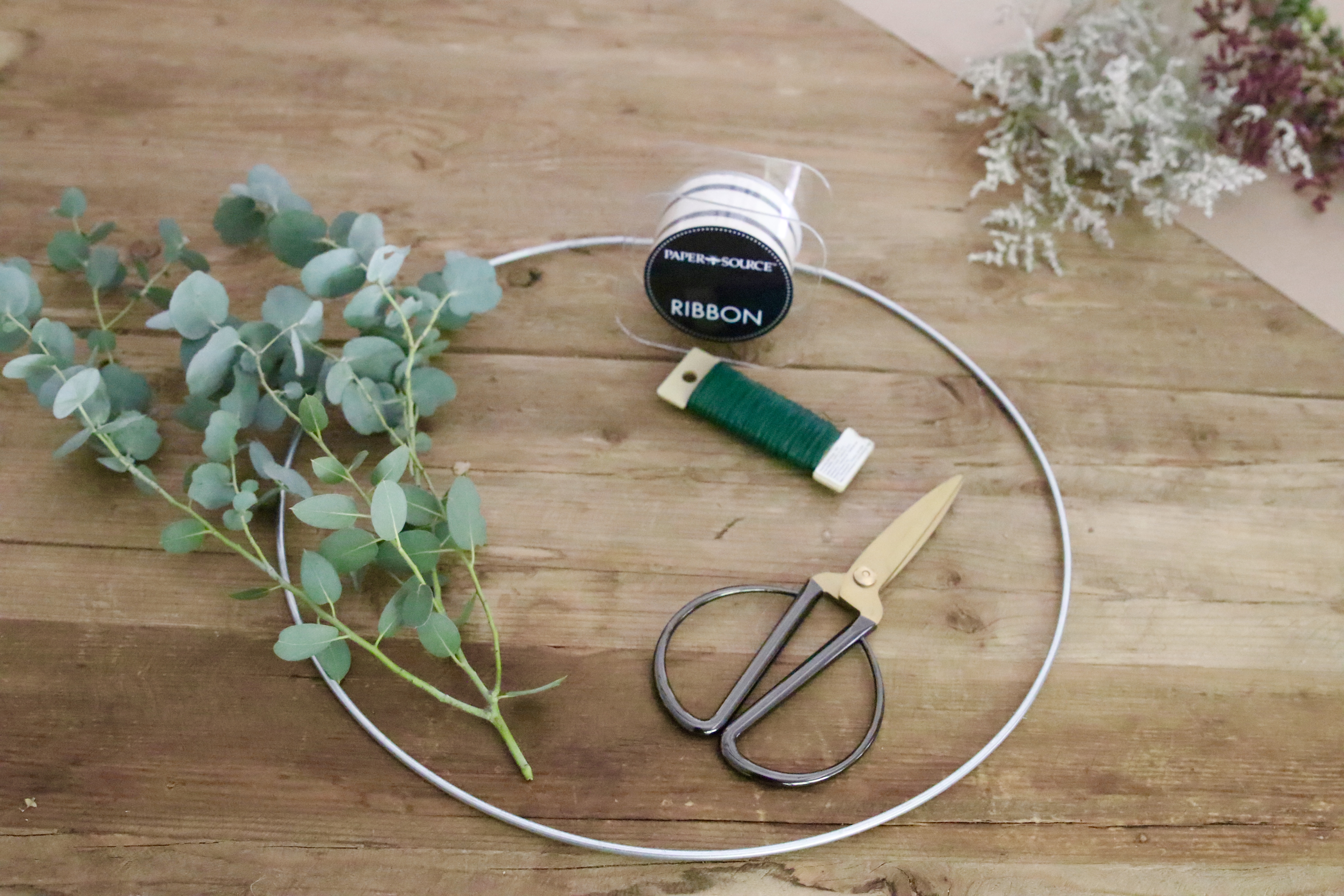 simple eucalyptus wreath