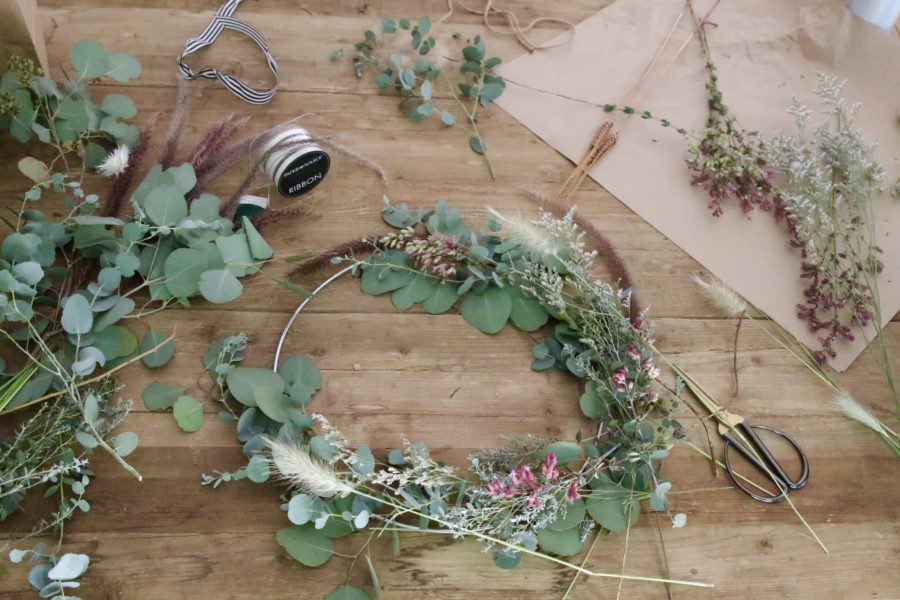 eucalyptus summer wreath