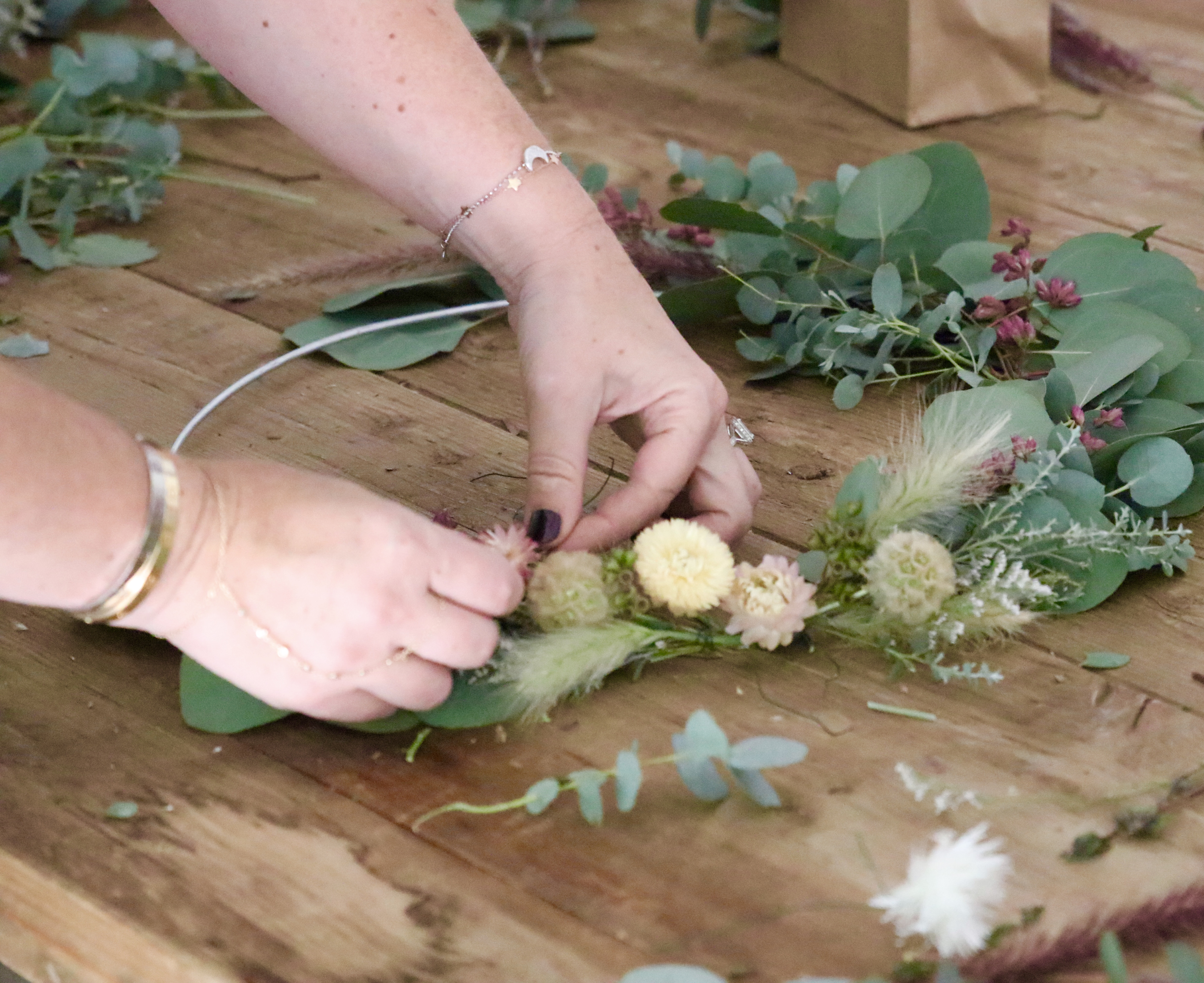 summer eucalyptus wreath 