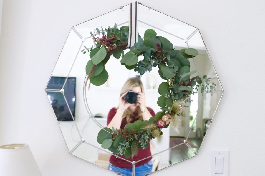 diy eucalyptus wreath