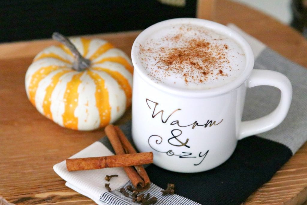 paleo pumpkin spice latte recipe