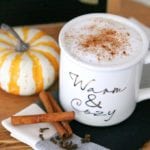 all natural pumpkin spice latte