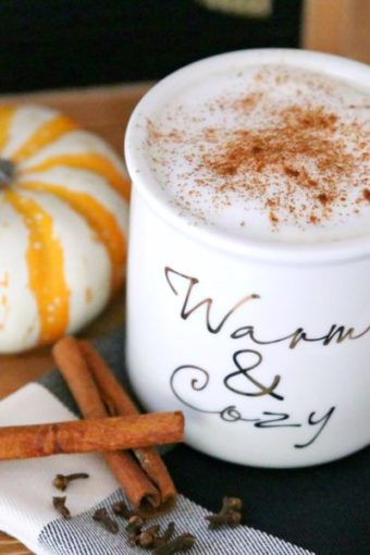 all natural pumpkin spice latte