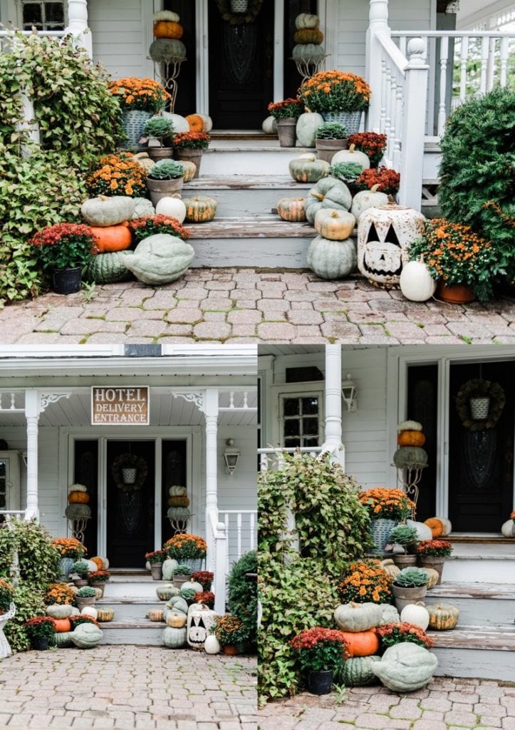 fall front porch decorating ideas