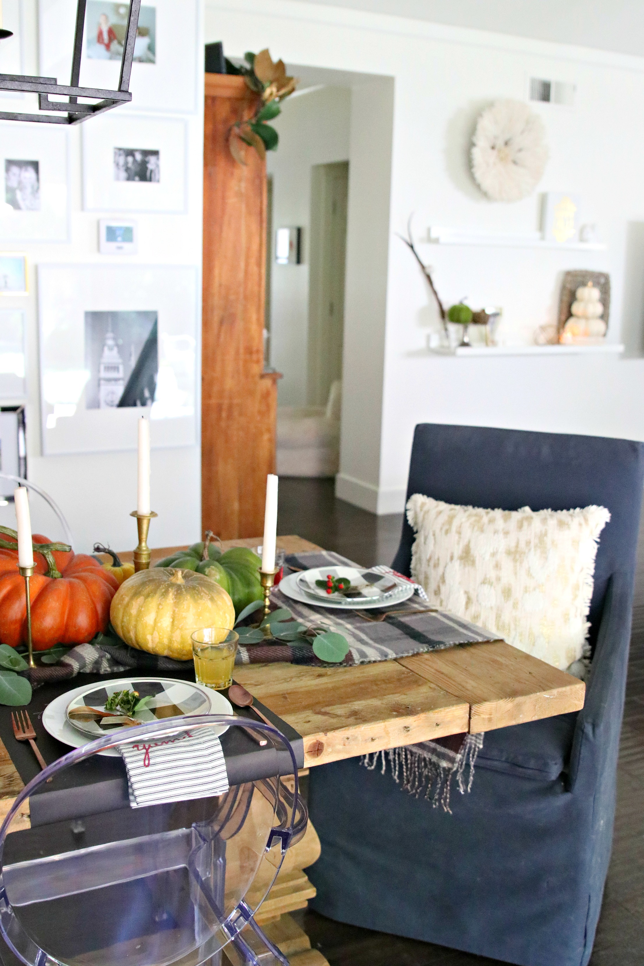 rustic farmhouse table setting