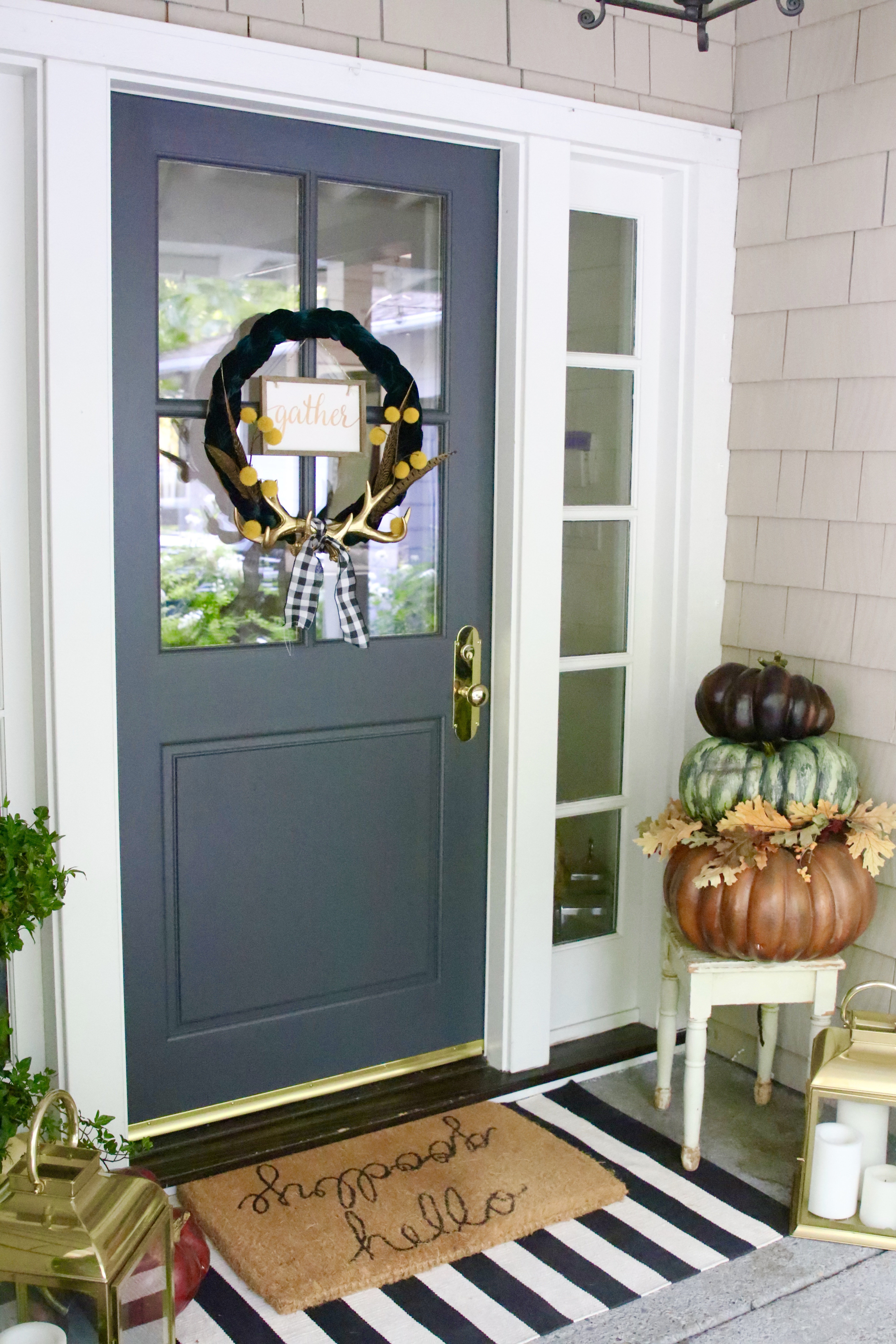 farmhouse fall porch