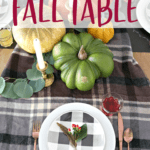 how to create a fall table