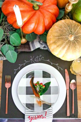 Thanksgiving table decor ideas