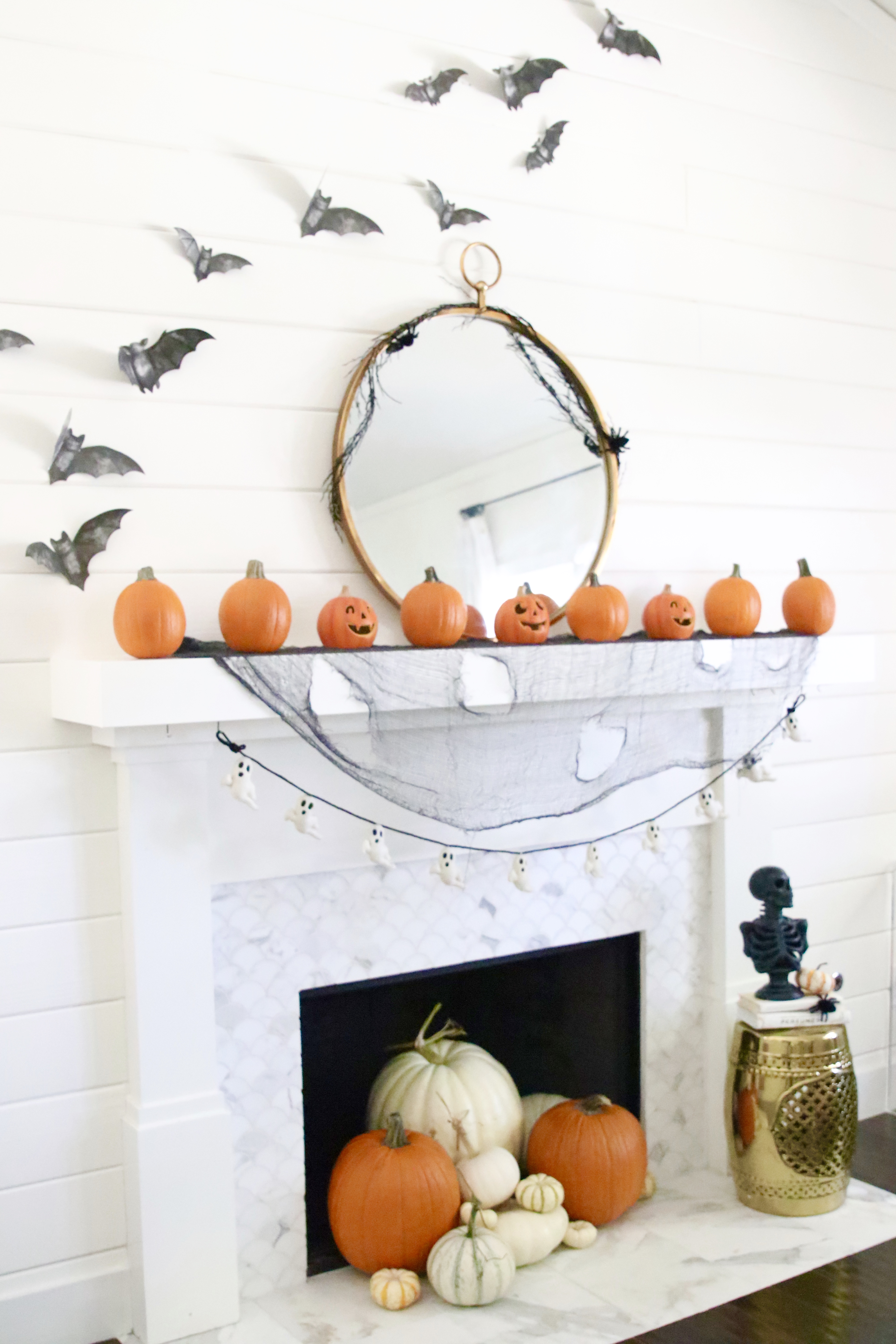 Halloween Mantel Decoration