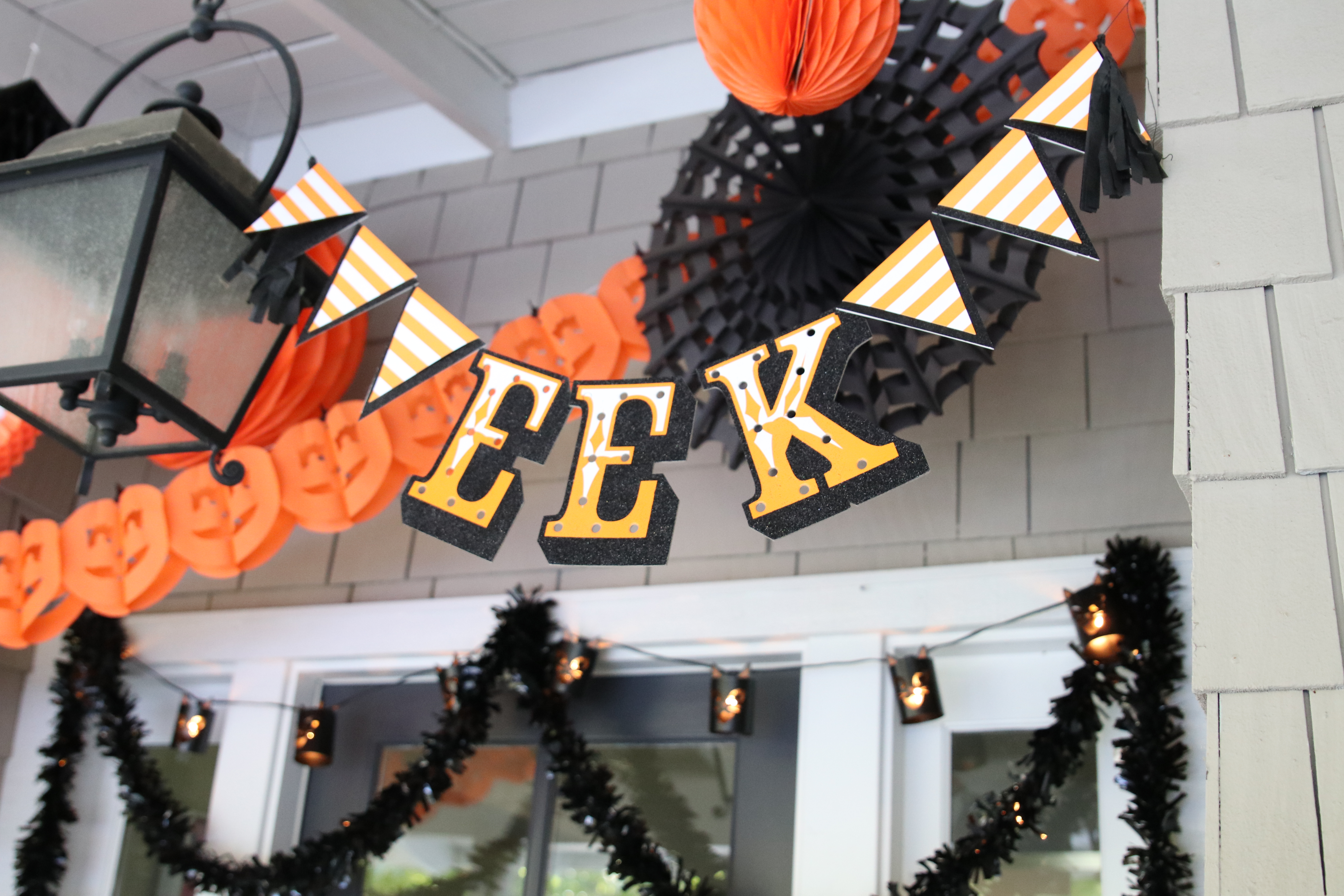 halloween front porch