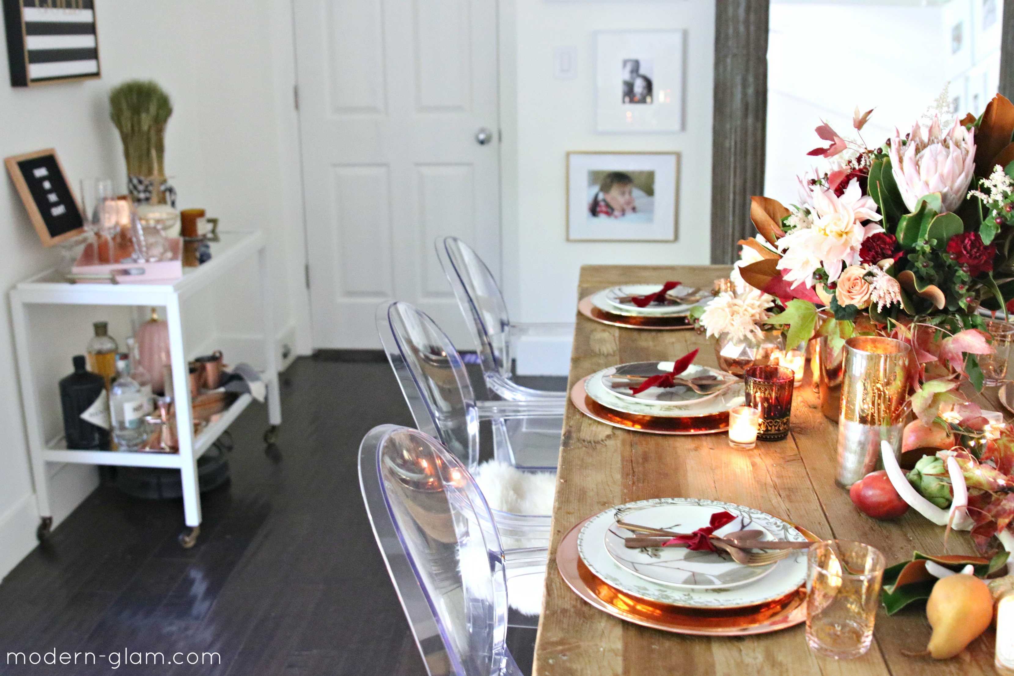 thanksgiving table