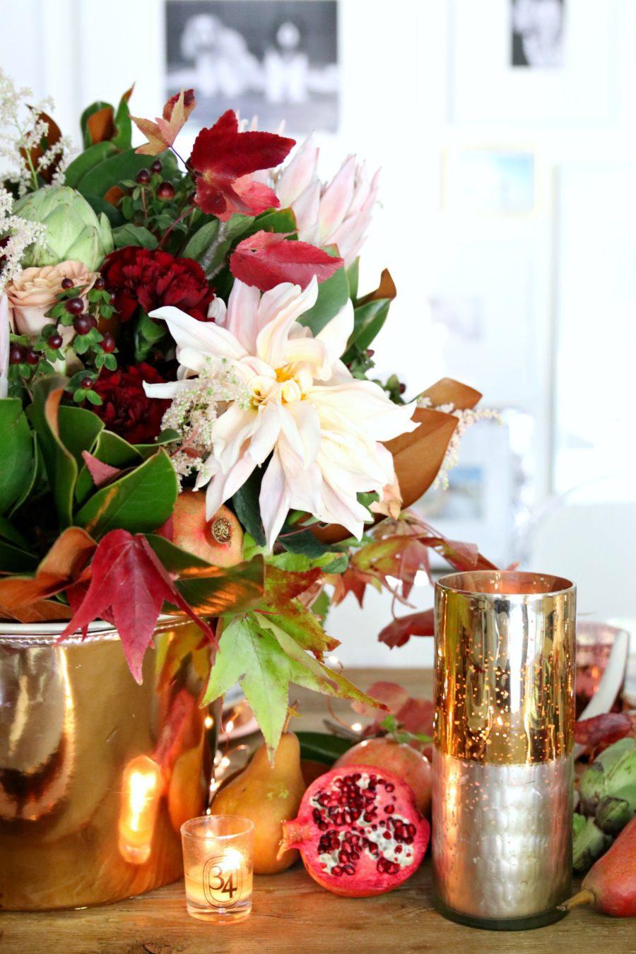 rose gold table