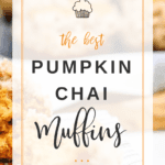 pumpkin chai muffins