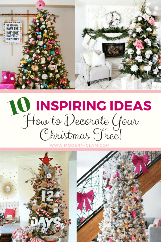 10 Inspiring Ideas How to Decorate Your Christmas Tree!