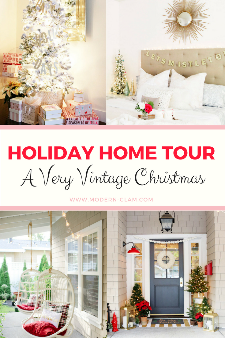 Holiday Home Tour - Christmas tree, Christmas kitchen, holiday front porch and more!