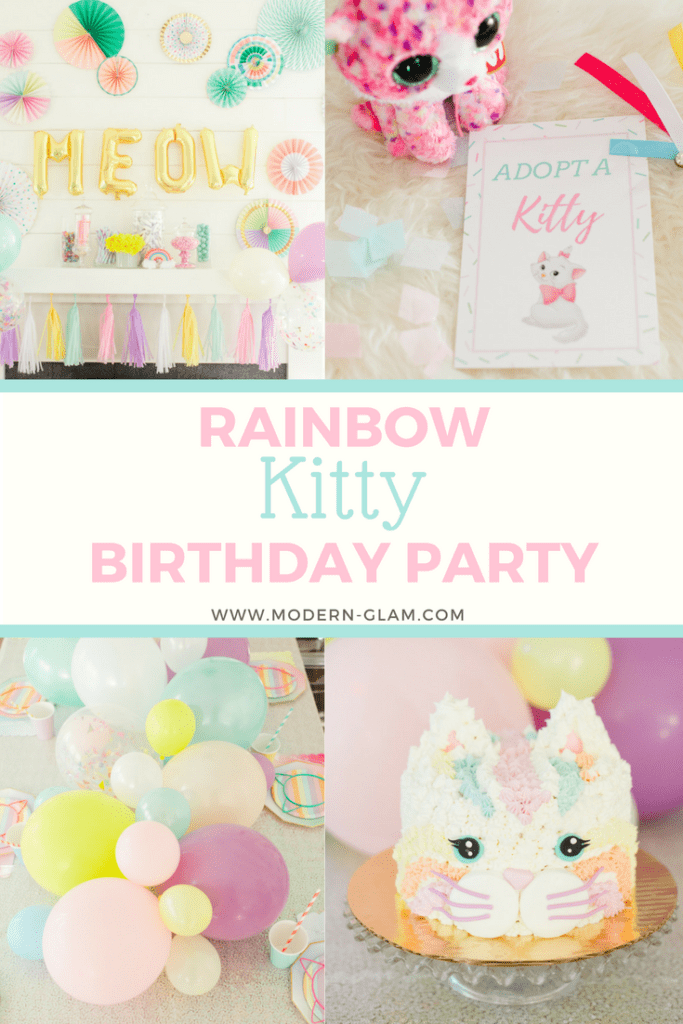 Rainbow Kitty Birthday Party