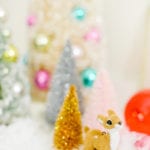 Bottlebrush Christmas Trees - Holiday Home Tour