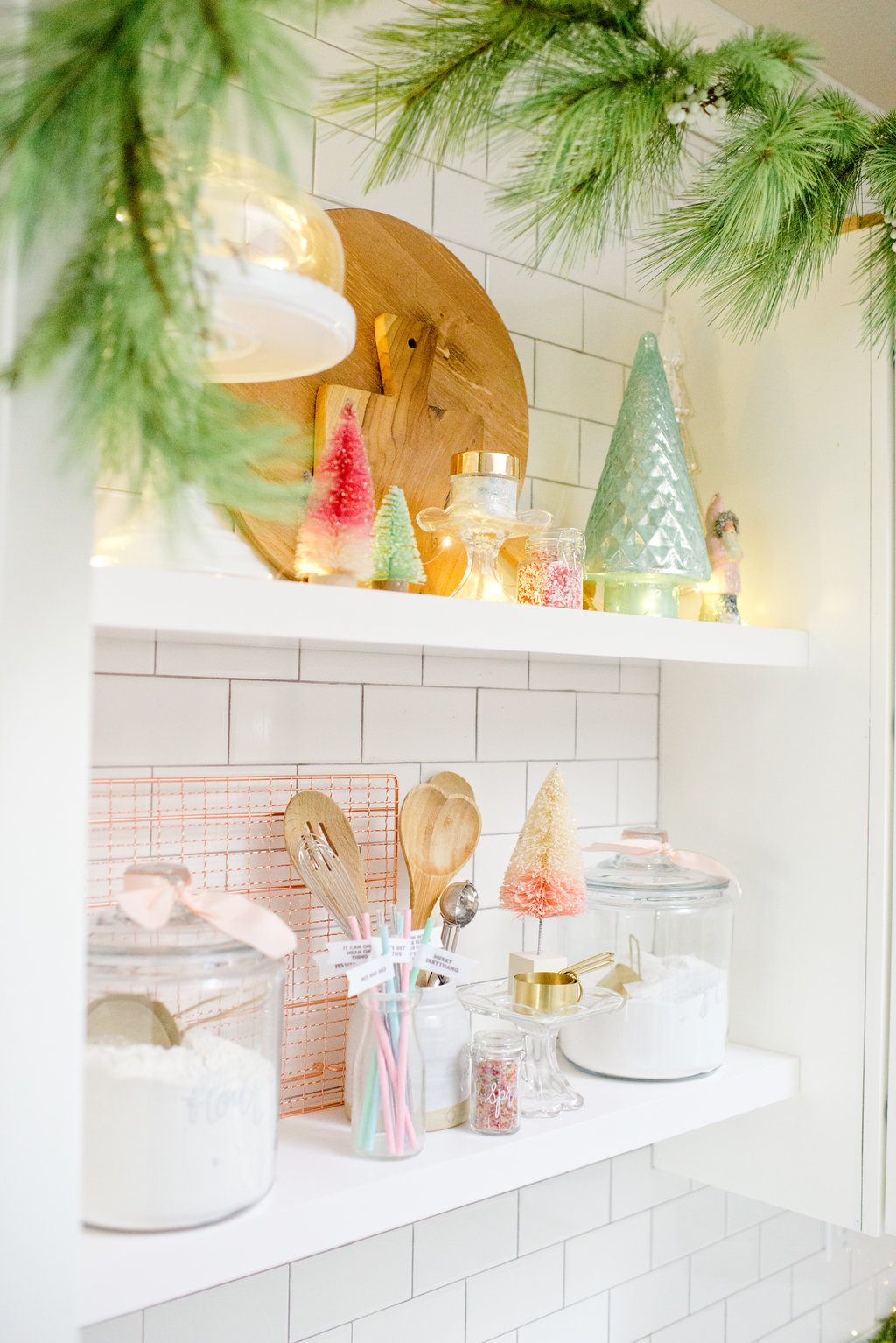 Holiday Baking Shelves