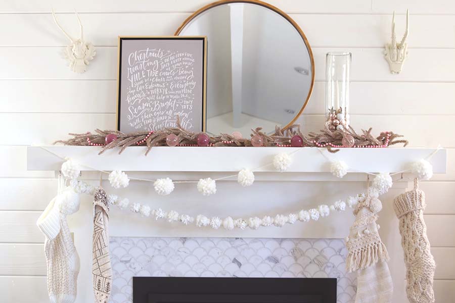 Pom Pom Garland DIY Project