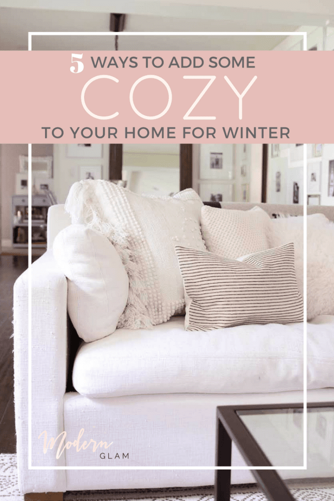 5 Ways to Cozy Up Your Home For Winter. Hygge. Cozy House. Warm Winter Home.