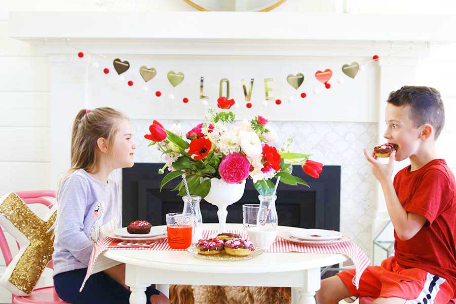 kids valentine's day party