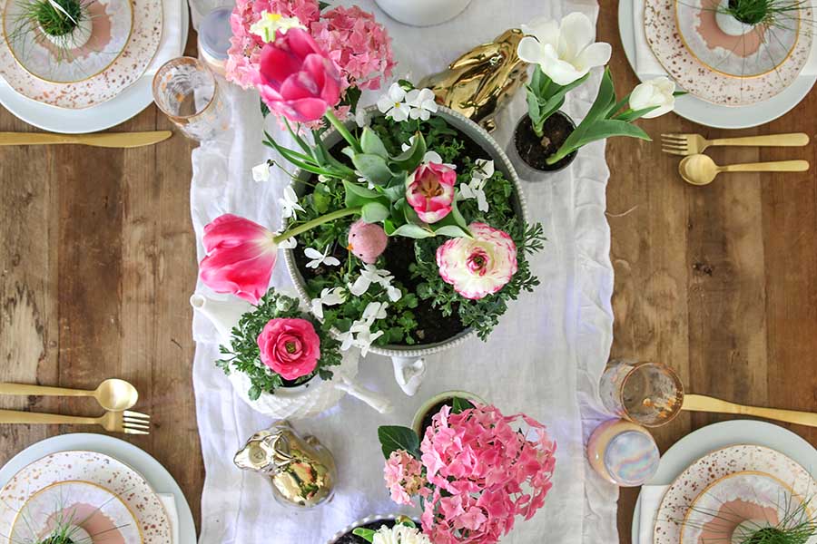 A Simple and Fresh Easter Table