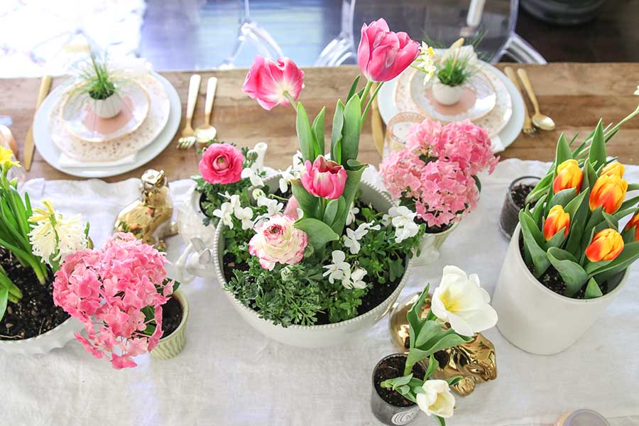 A Simple and Fresh Easter Table