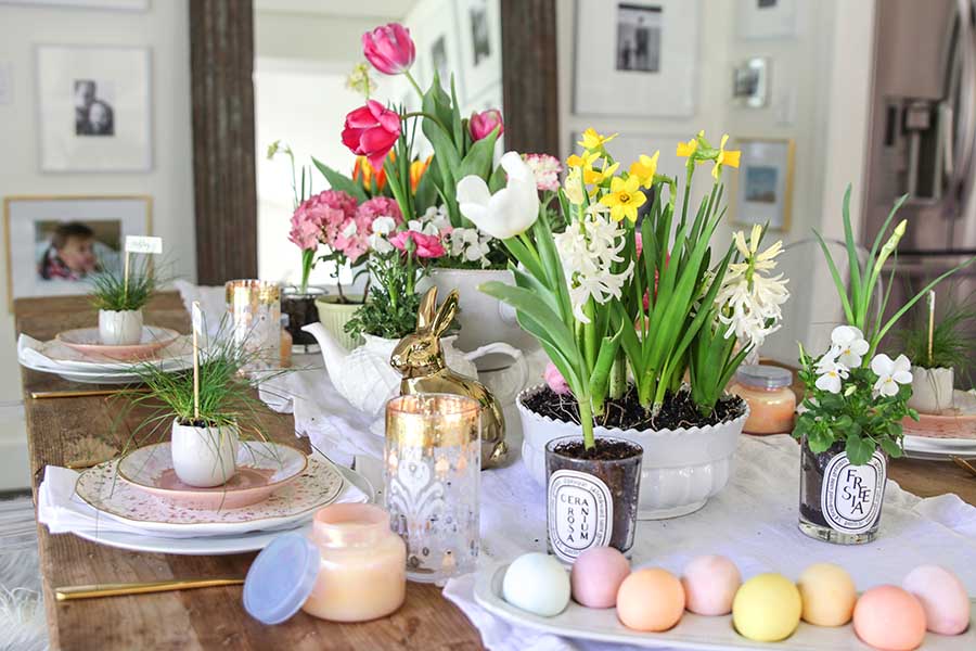 Simple Easter Table 