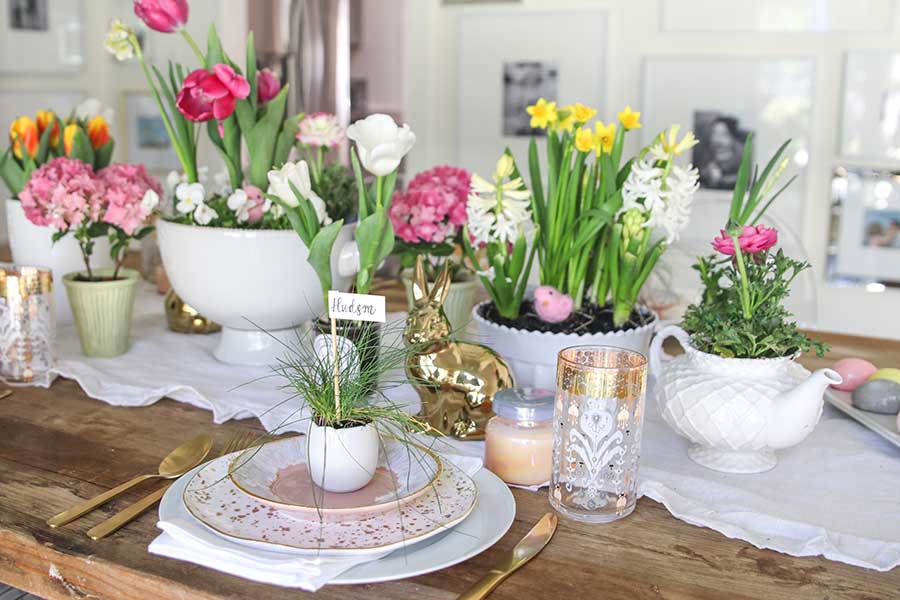 A Simple and Fresh Easter Table