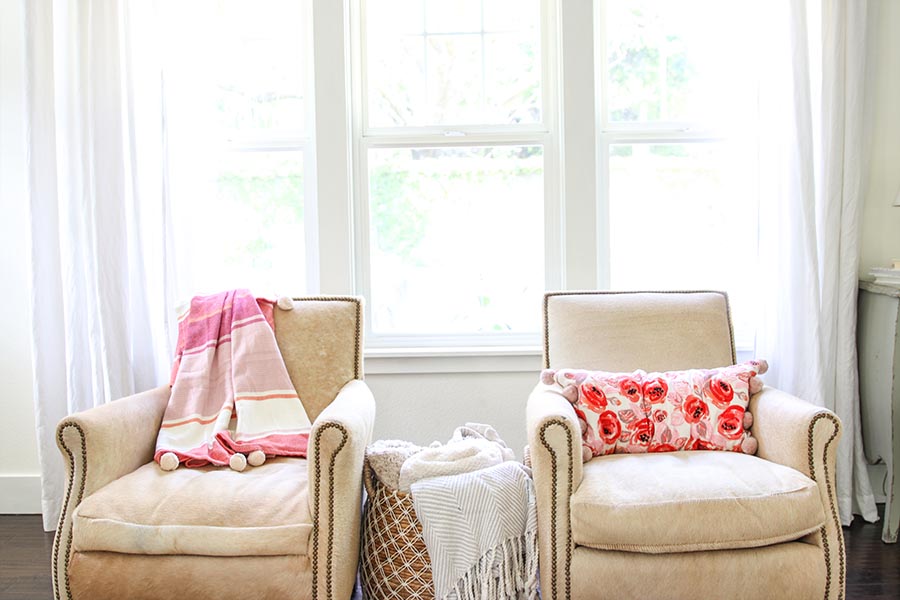 Boho Glam Living Room