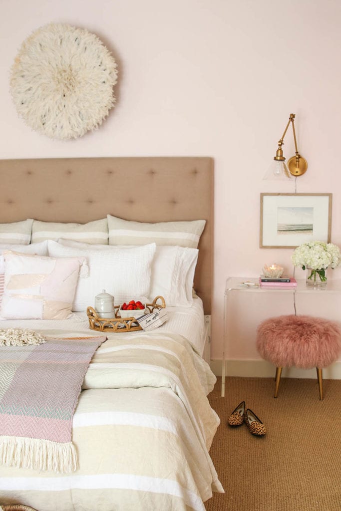 blush bedroom