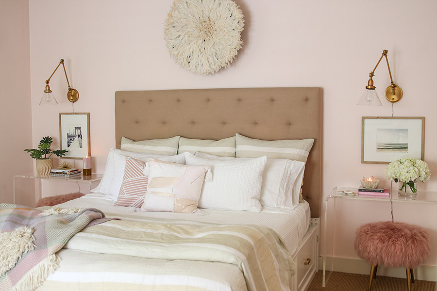 Beautiful Bedrooms Tour - A Feminine Coastal Master Retreat