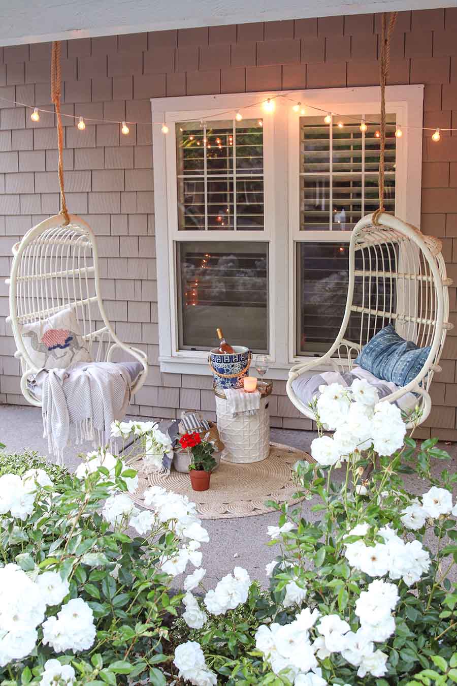 summer front porch swings