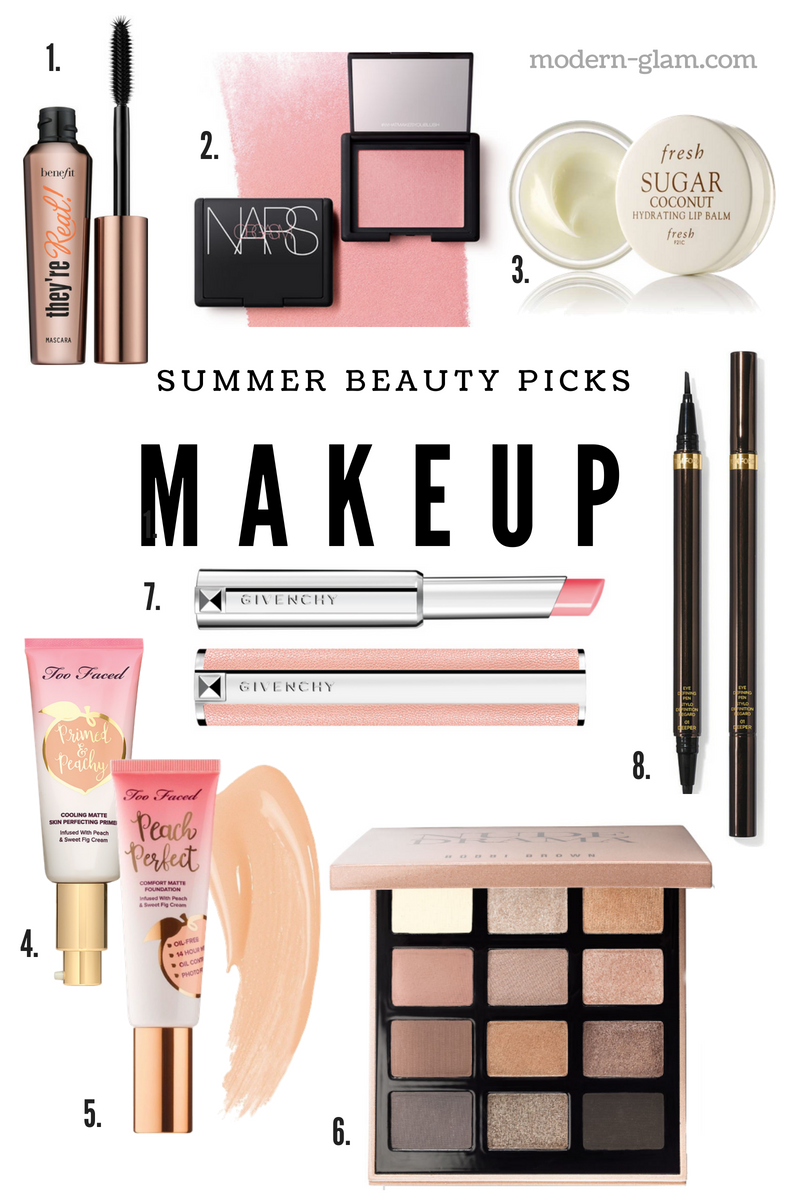 Summer Beauty picks - My summer makeup favorites