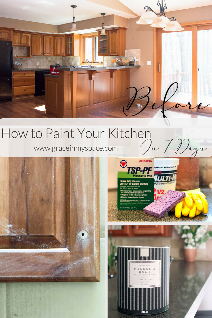 How to Paint Your Ktichen Pin with Grace in My Space DIY Projects